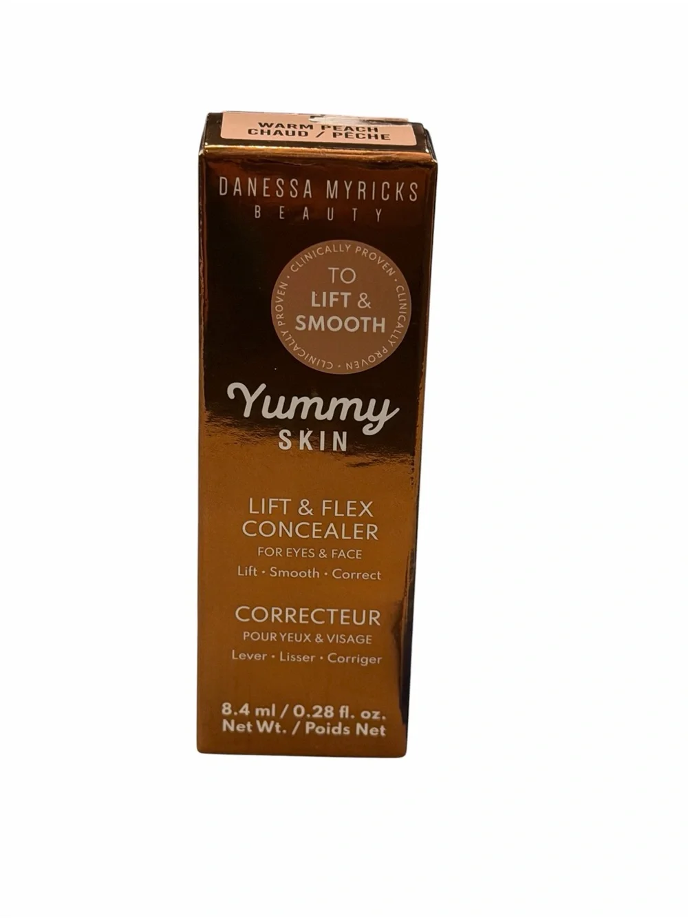 Danessa Myricks Yummy Skin Lift & Flex Hydrating Concealer Hyaluronic WARM PEACH